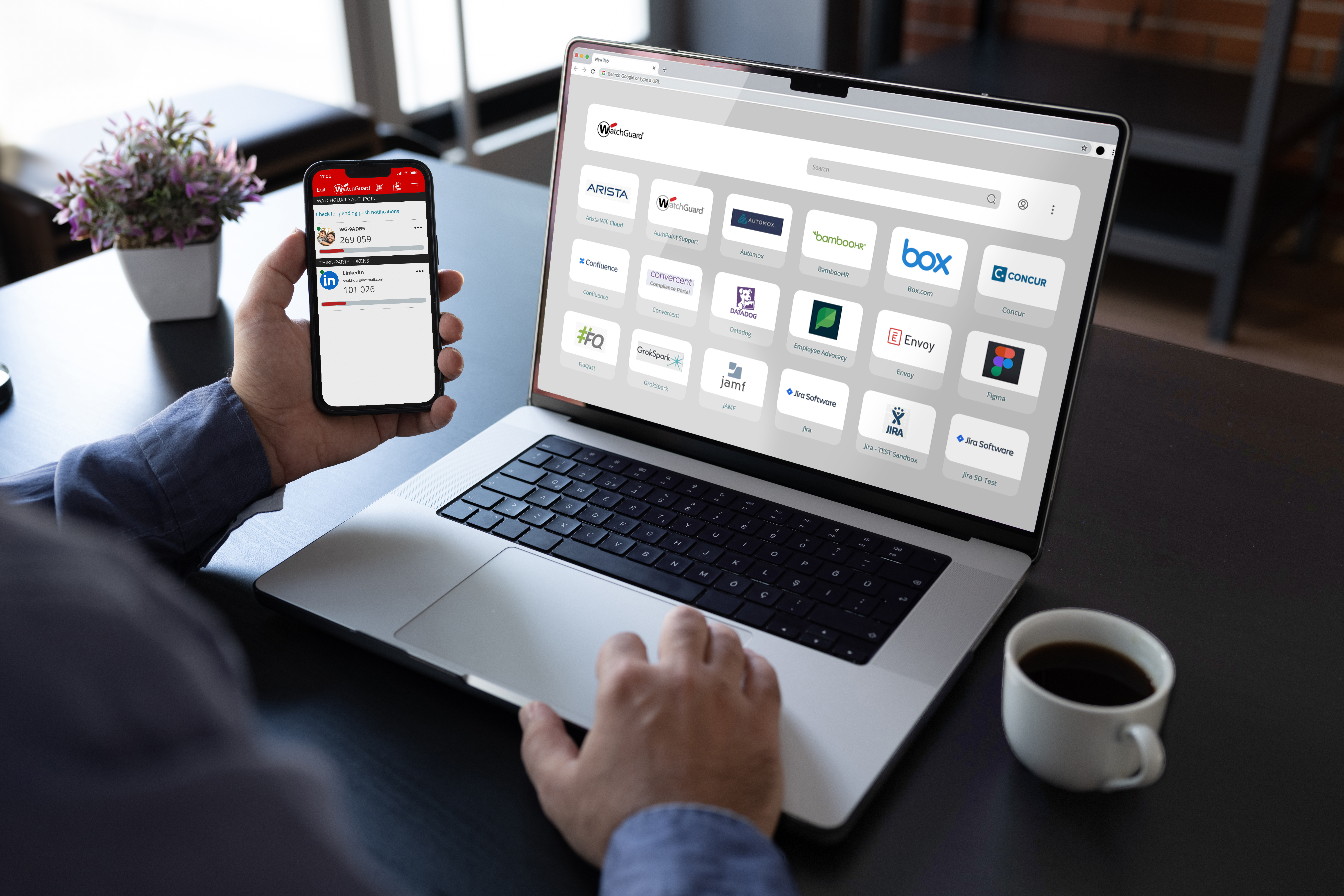 WatchGuard AuthPoint - Application mobile